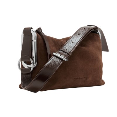 THE SCENE MEDIUM SHOULDER BAG IN SUEDE